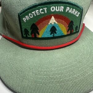 REI Parks Project Green Baseball Cap with Nature Patch